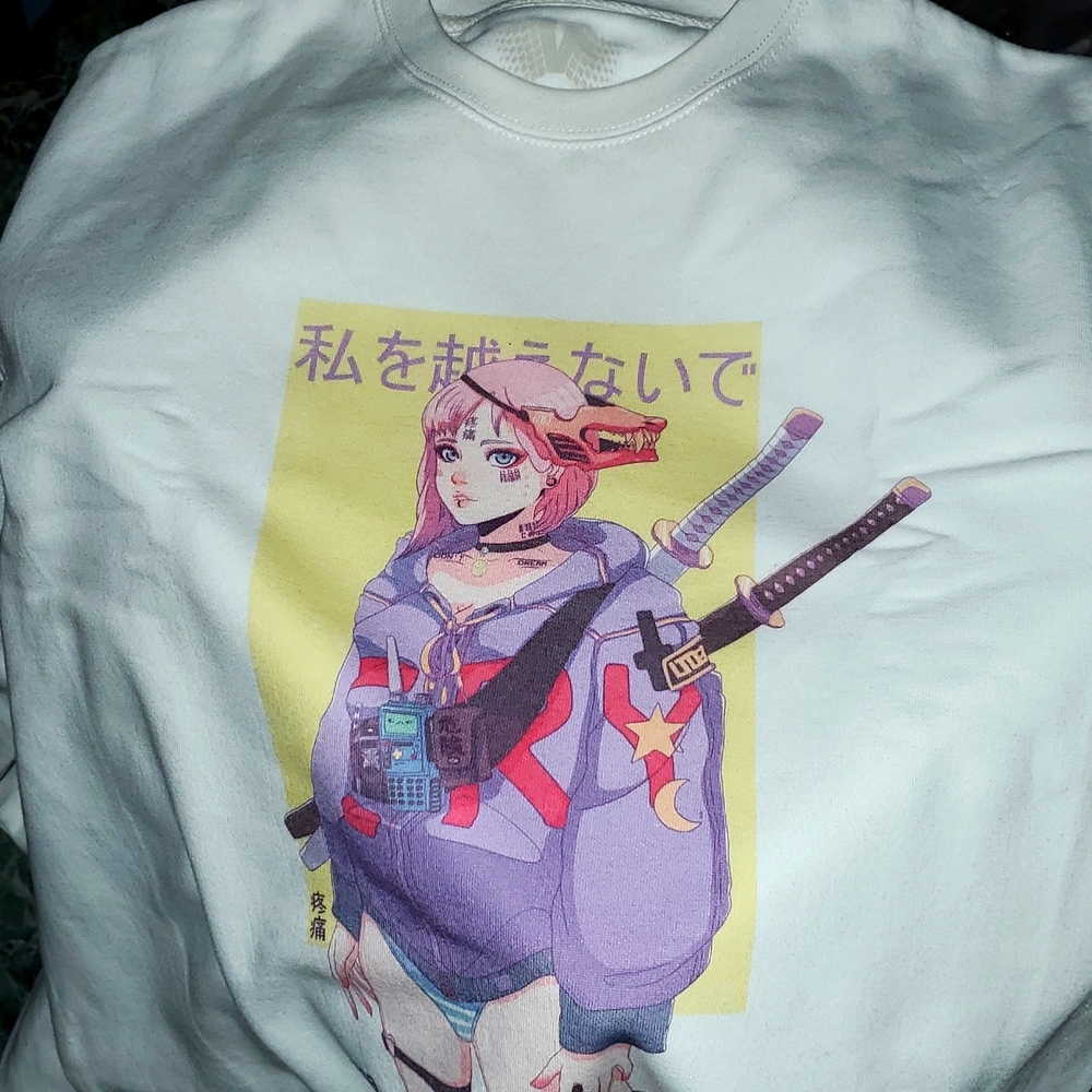 Original Vapor95 anime crewneck